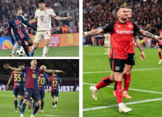 Баерн го доби дербито со ПСЖ, сигурни победи на Баер, Барса, Арсенал (ВИДЕО)