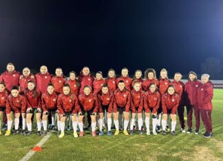 Женска репрезентација на Македонија (У19) на квалификациски турнир во Португалија