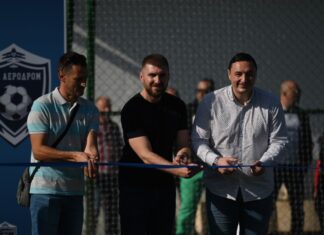 Аеродром може да се пофали со нов фудбалски терен