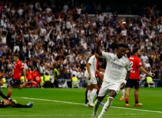 Хет-трик на Винициус во убедливата победа на Реал Мадрид (ВИДЕО)