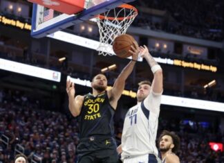 Стеф Kари „сам“ го победи Далас, шампион Бостон „прокоцка“ +15 и загуби од Атланта (ВОДЕО)