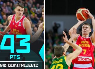 „Шоуто“ на Нено Димитријевиќ и неговите 43 поени (ВИДЕО)