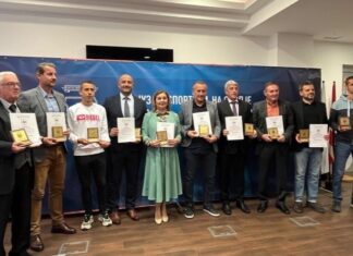 Доделени наградите 13-ти Ноември во областа на спортот