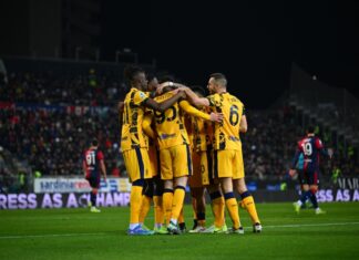 Интер ја совлада Каљари и изби на првото место (ВИДЕО)