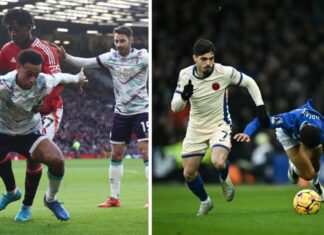 Манчестер Јунајтед надигран од Борнемут, само бод за Челзи против Евертон (ВИДЕО)