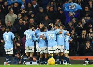 Манчестер Сити конечно се израдува на победа (ВИДЕО)