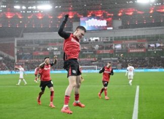 Четири гола на Патрик Шик во убедливата победа на Баер Леверкузен (ВИДЕО)