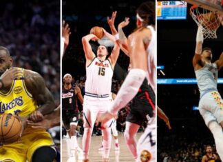 Леброн со нов рекорд, Јокиќ и Вембањама си поигруваа со противниците (ВИДЕО)