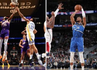 Феникс го доби дербито со „Вориорс“, Антетокунмпо со троен ефект за нов триумф на Милвоки (ВИДЕО)