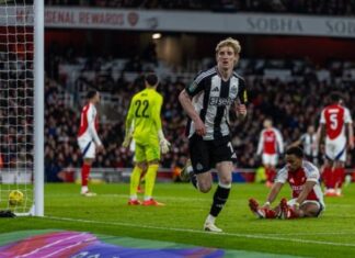 Њукасл славеше во Лондон кај Арсенал (ВИДЕО)