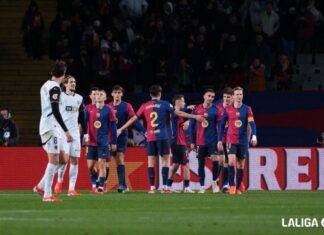 Барселона со седум гола во мрежата на Валенсија, Димитриевски гледаше од клупа (ВИДЕО)