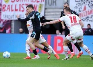 Лајпциг надополни два негатива во дуелот со шампионот Баер Леверкузен (ВИДЕО)