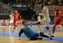 Македонската футсал селекција повторно поразена од Португалија