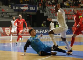 Македонската футсал селекција повторно поразена од Португалија