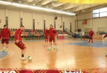 Македонските фусалци ги прават последните подготовки за Португалија (ВИДЕО)