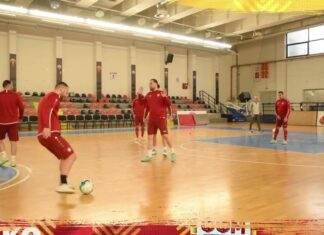 Македонските фусалци ги прават последните подготовки за Португалија (ВИДЕО)