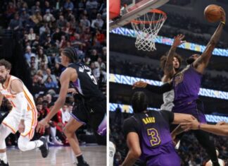 Јанг погоди од половина терен за победа, Леброн со атрактивно забивање (ВИДЕО)