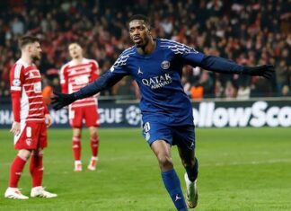 ПСЖ со голем исчекор кон осминафиналето на Лигата на шампионите (ВИДЕО)