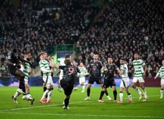 Баерн и Бенфика со гостински победи кај Селтик и Монако (ВИДЕО)