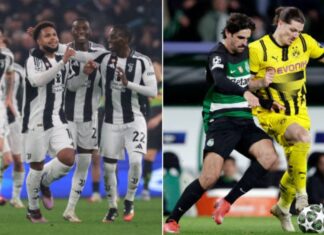 Јувентус минимално славеше над ПСВ, Дортмунд со голема предност се враќа од Лисабон (ВИДЕО)