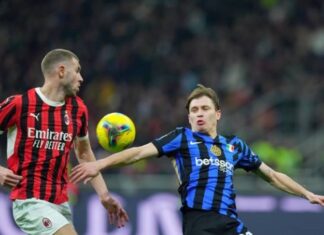 Интер со гол во судиското дополнение се спаси од пораз во дуелот со Милан (ВИДЕО)