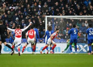 Мерино со два гола му донесе победа на Арсенал (ВИДЕО)