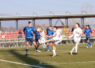 Македонските фудбалерки во дуел со Летонија