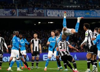 Наполи остана „покус“ за два бода во дуелот со Удинезе (ВИДЕО)