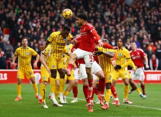 Нотингем Форест не се шегува, со седум гола го испрати Брајтон дома (ВИДЕО)