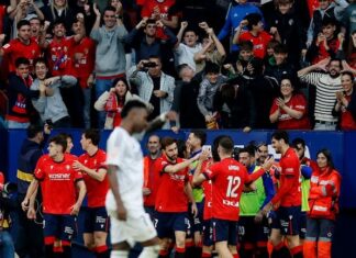 Реал остана „покус„ за два бода во дуелот со Осасуна (ВИДЕО)