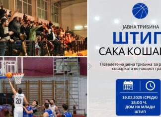 Соколите организираат трибина – „Штип ја сака кошарката“
