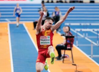 Трајковски го освои осмото место на ЕП во сала