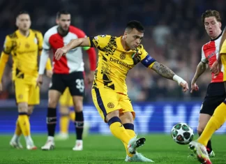 Интер не му дозволи на Феенорд повторно да изненади (ВИДЕО)