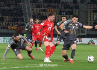 Македонија пропушти да освои три бода против Велс (ВИДЕО)