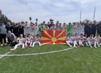 Победнички тргна денот: Македонија (У16) славеше со 2-0 над Киргистан