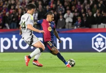 Барса без Рафиња во четвртфиналето на Купот на Шпанија