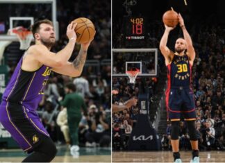 Дончиќ со 45 поени, Кари до 4000 тројки (ВИДЕО)