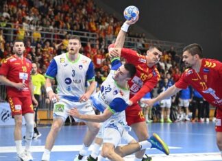 Словенија победи, Македонија одигра квалитетни 20 минути (ВИДЕО+ГАЛЕРИЈА)