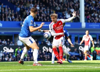 Арсенал и Евертон поделија бодови (ВИДЕО)