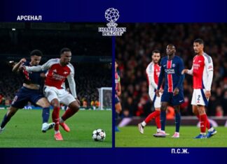Арсенал и ПСЖ во првата полуфинална „битка“ во Лигата на шампионите