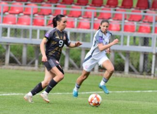 Штета, македонските фудбалерки доминираа, но загубија од Летонките (ВИДЕО)