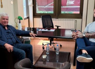 Томица Главчев веќе беше во „претседателскиот кабинет“ во КФМ (ФОТО)