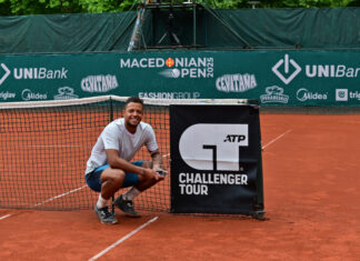 Кларк го освои пехарот на Македонија Опен 2025