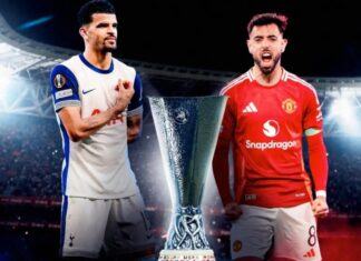 Манчестер Јунајтед и Тотенхем во англиското финале во Лига Европа