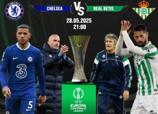 Челзи и Бетис вечерва ќе се борат за трофејот во Конференциската лига