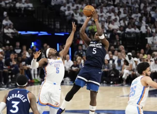 Минесота ја декласира Оклахома и намали на 1:2 во победи (ВИДЕО)