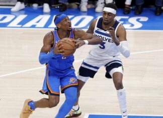 Оклахома поведе со 2:0 против Минесота во финалето на западот (ВИДЕО)