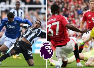 Евертон го победи Њукасл, но Манчестер Јунајтед го спаси и го одведе во Лигата на шампионите