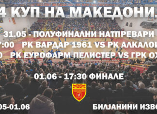 Од среда во продажба картите за Купот на Македонија