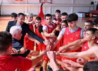 Македонските кадети ги почнаа подготовките за евро-баскетот во Скопје (ФОТО)